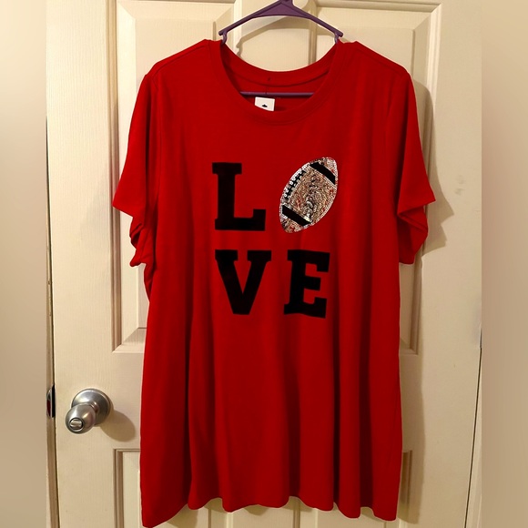 Lane Bryant Tops - Lane Bryant Football T!